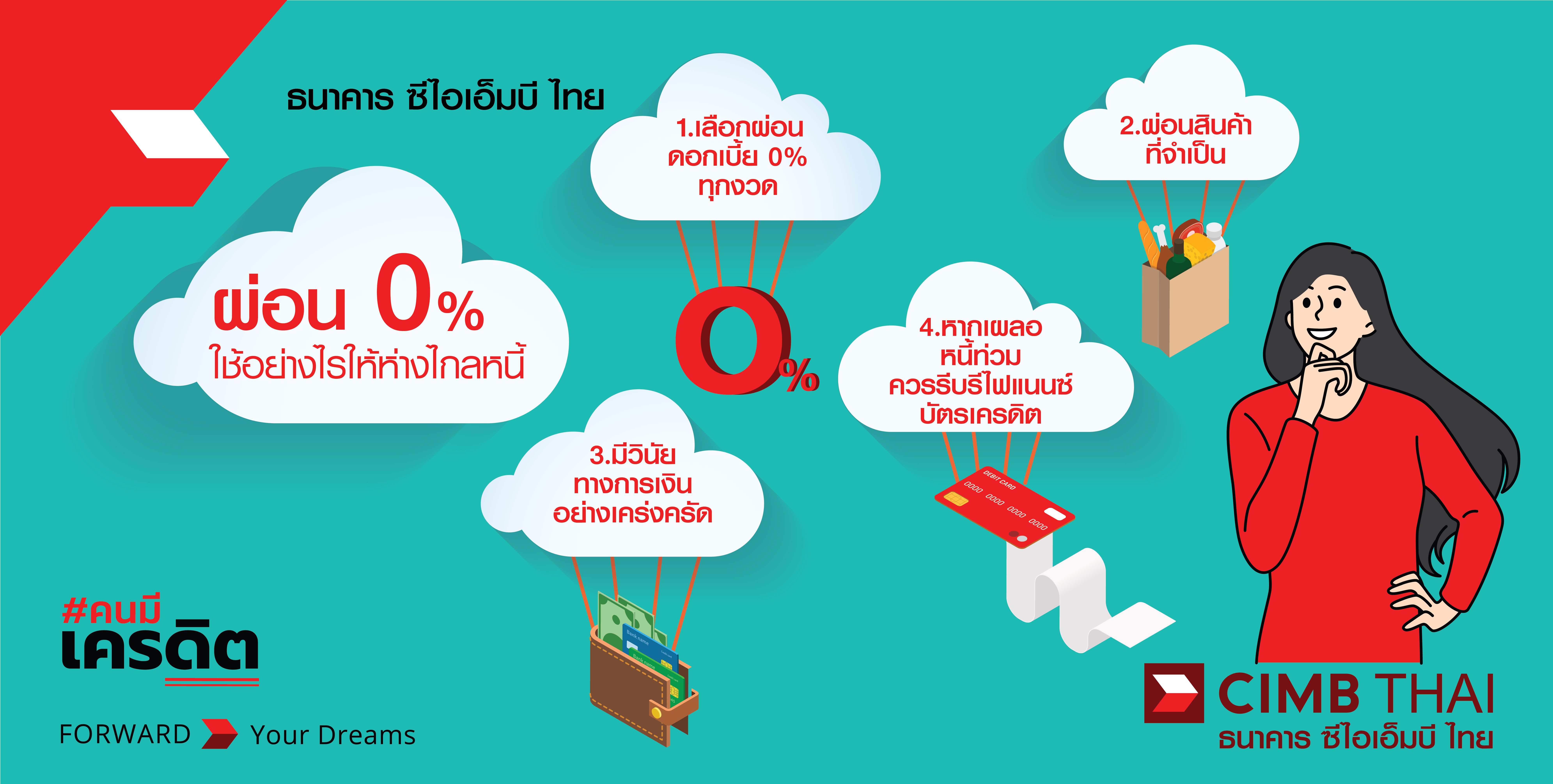 ใช้โปร ผ่อน 0% อย่างไร ให้ห่างไกลหนี้