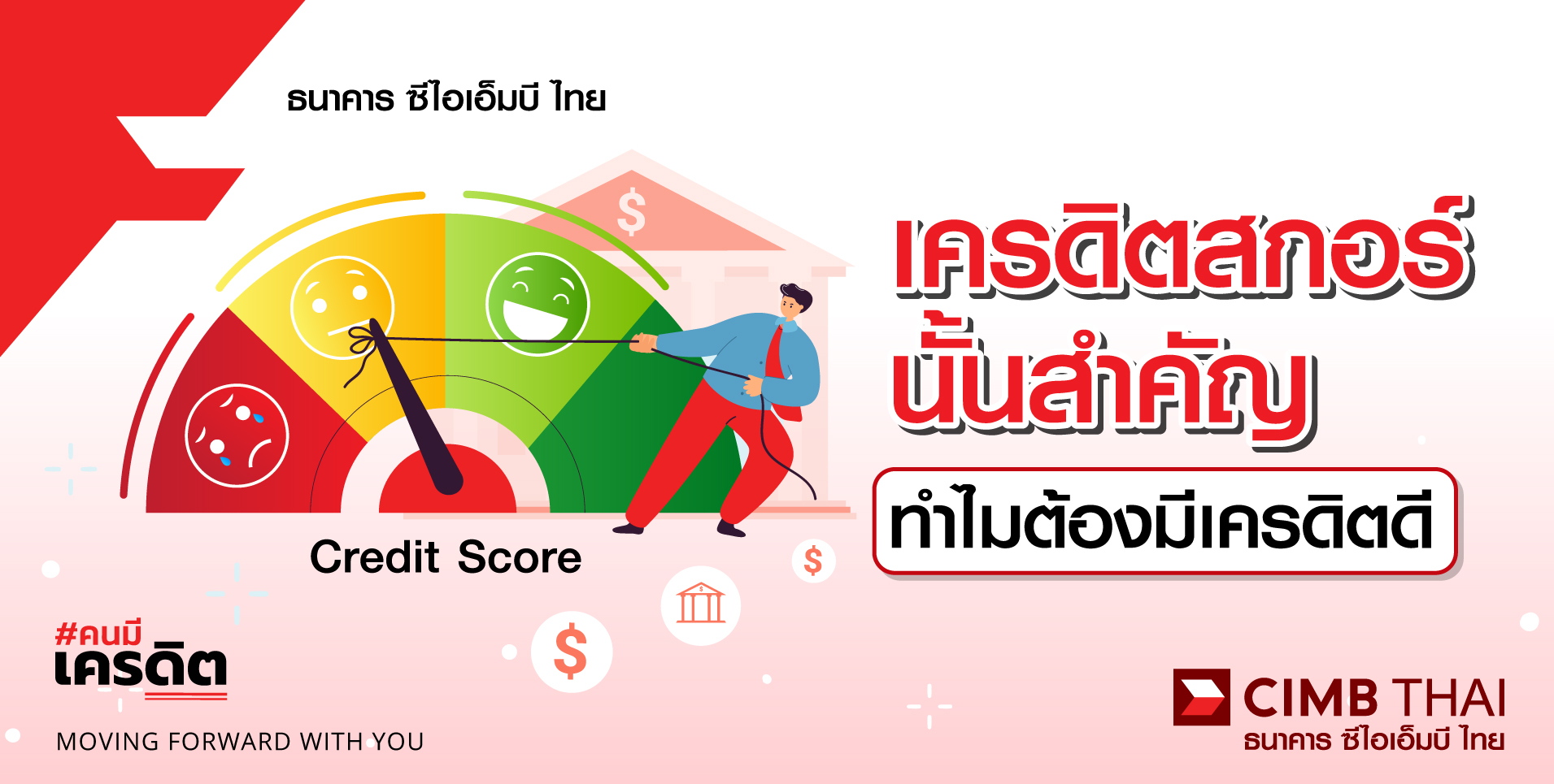 เครดิตสกอร์ (Credit Score) กับการกู้เงิน